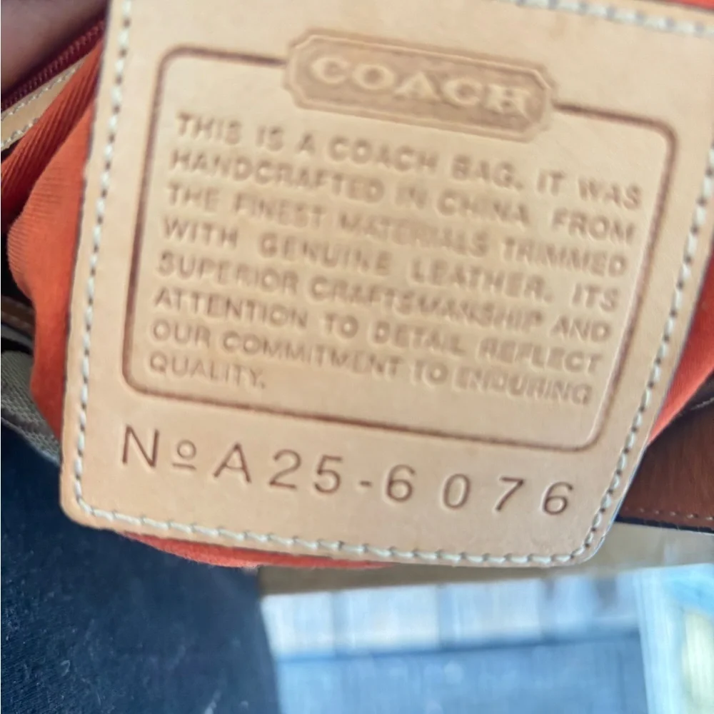 Coach Signature Shoulder Bag - Picture 12 of 13